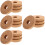 16Pz in Legno Khaki Con Per 9
