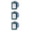 3Pz Porta Badge in Pelle Appendibile Per Carta E Documento 10