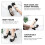 2Paren Vrouwen Zwart Stevige High Heels Draagbaar 9