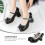 2Paren Vrouwen Zwart Stevige High Heels Draagbaar 10