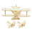 6Pz Kit in Legno Per Bambini, Beige, Gioco Creativo E Decorativo 1