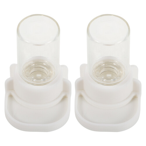 4Pz Abbeveratoio Ant Trasparente Bianco Per Formicari E Hobby