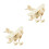 6Pz Kit in Legno Per Bambini, Beige, Gioco Creativo E Decorativo 6