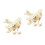 6Pz Kit in Legno Per Bambini, Beige, Gioco Creativo E Decorativo 4