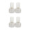 4Pz Abbeveratoio Ant Trasparente Bianco Per Formicari E Hobby 10