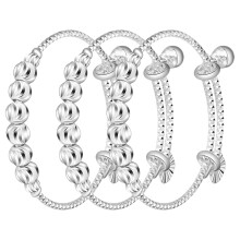 15Pz Braccialetti Gioiello in Rame Argento Per Neonate E Comfort