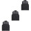 3Pz Gilet Riscaldato Nero Uomo Per Esterni E ABS 7