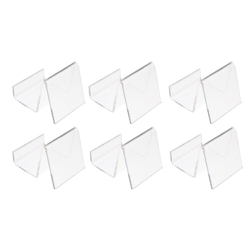 12Pz Espositore Cuffie Acrilico Trasparente Multiuso 1