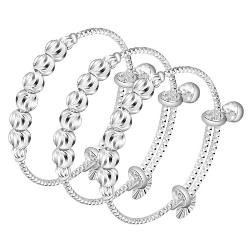 15Pz Braccialetti Gioiello in Rame Argento Per Neonate E Comfort 1