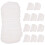 30Pz Liner Cotone Bianco Assorbente Riutilizzabile 3