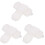 30Pz Liner Cotone Bianco Assorbente Riutilizzabile 4