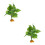 2Pz Erba Verde Decorativa Per Terrari E Acquari in ABS 9