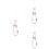 3Pz Catena Phone Charm Resistente Acrilico Decorativo Per 8