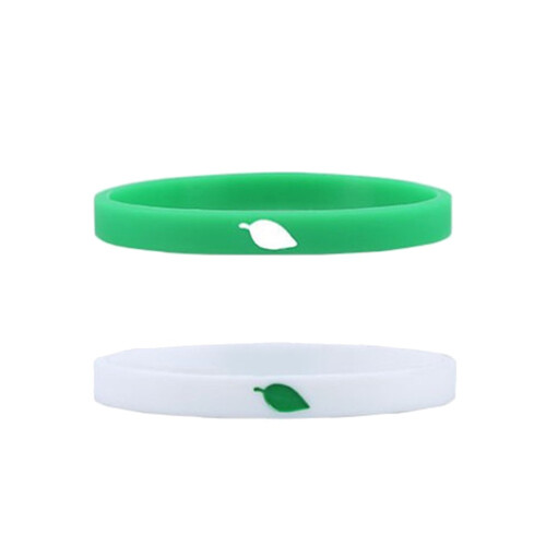 30Pz Braccialetti Decorativi Silicone Comodi Per