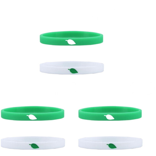 30Pz Braccialetti Decorativi Silicone Comodi Per 1