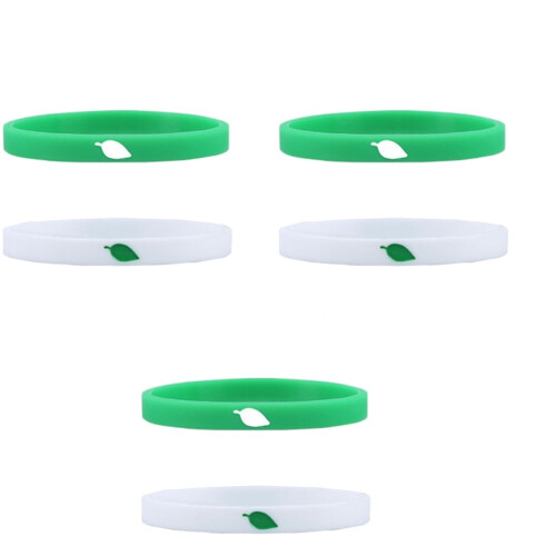 30Pz Braccialetti Decorativi Silicone Comodi Per 2