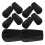 30St Universele Wandelstok Rubber Tips Antislip Zwart 1