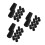 30St Universele Wandelstok Rubber Tips Antislip Zwart 5