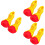 3Paren Paar Clown Performance PU Multi Vrouwen Feest 8