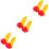 3Paren Paar Clown Performance PU Multi Vrouwen Feest 7