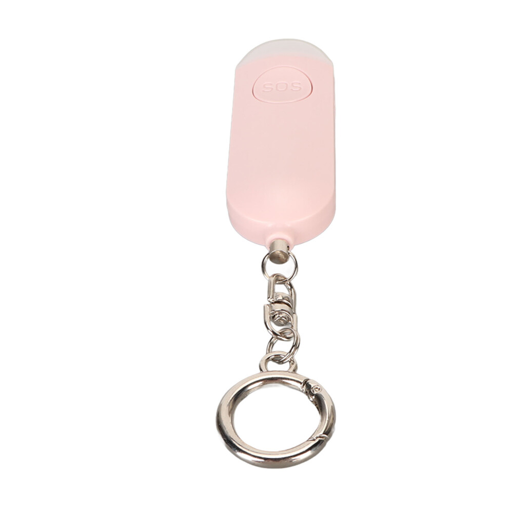 Personal Safety Alarm With 130Db Siren & Led Strobe, 86X28x17mm Pink 5041368907001