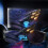 Κομψά κόκκινα μπλε γυαλιά 3D, σκελετός υψηλής ελαστικότητας Tr90, αναπνεύσιμος 2