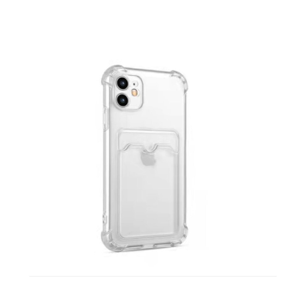 Stylish Clear Case, Tpu Material Provides Wireless Charging Support, Minimalist Card Slot Design Ensures Convenient Access To Essentials Without 9128293035743