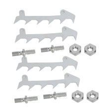 Numbered Ear Tags Livestock Identification Cattle Ear Tags Strong Wear Resistant Steel Spike Nut Kit Compatible with Stihl Chainsaw Models Including
