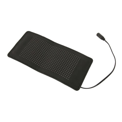 Programmable RGB LED Sign with Bluetooth Control, 19x9cm Waterproof USB & Car Plug