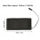 Programmable RGB LED Sign with Bluetooth Control, 19x9cm Waterproof USB & Car Plug 2