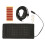 Programmable RGB LED Sign with Bluetooth Control, 19x9cm Waterproof USB & Car Plug 3
