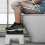 Ergonomic Sturdy Bathroom Step Stool Seat Risers-Nordic Blue 3