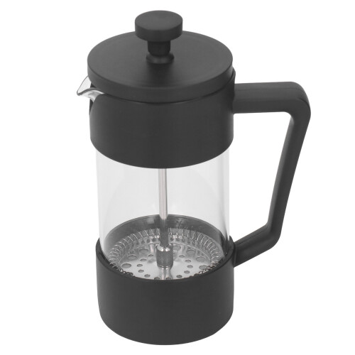 350ml Schwarzer französischer Presskännchen Kaffee/Tee-Maker mit 120 Mesh FilterTopf 2