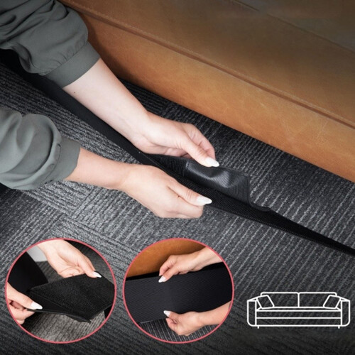 Barrière de jouet extensible sous le lit, bloqueur-Modèle 1 2