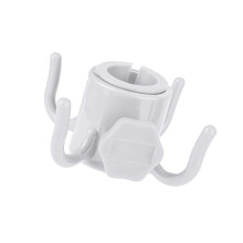 Space Saving Four Feet Umbrella Hook Accessory Umbrella-White