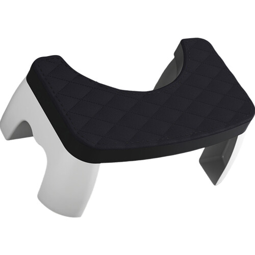 Bathroom Safety Step Stool Seat Universal Height-Agate black