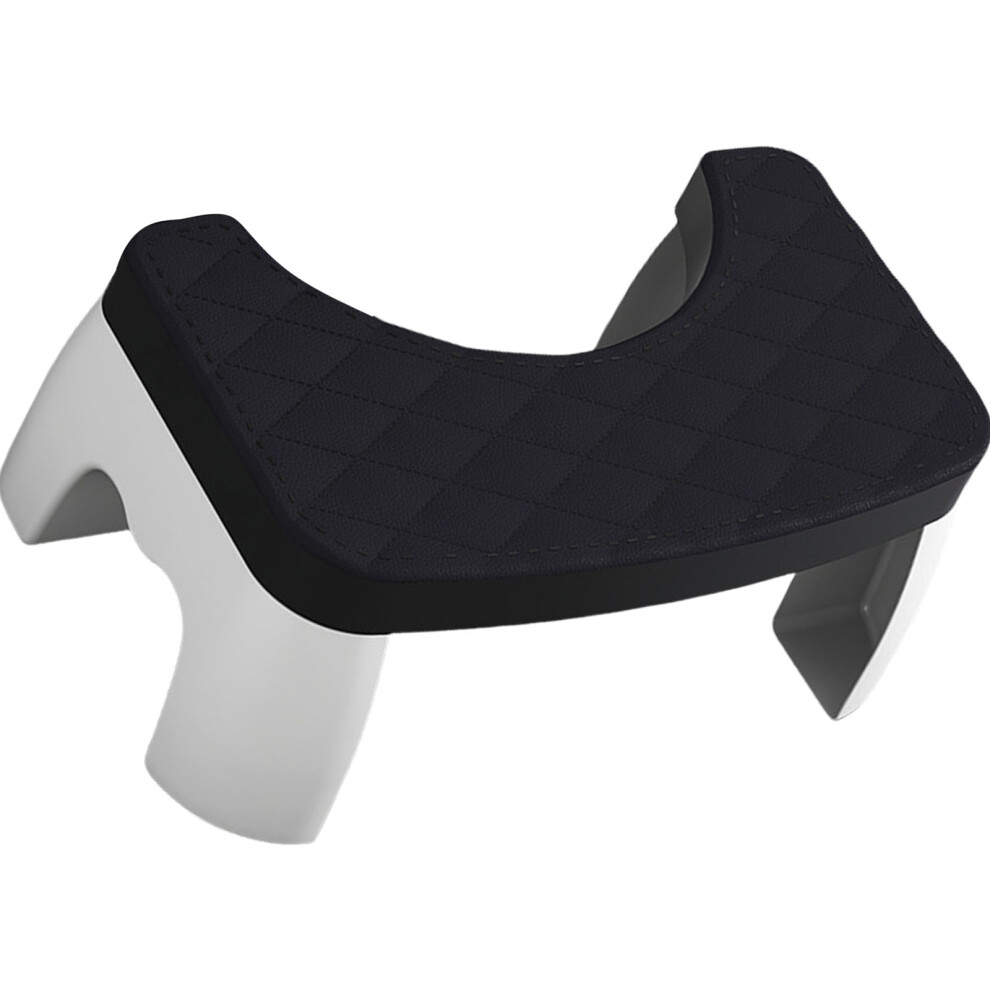 Black Toilet Step Stool For Adults Elderly Nonslip-Agate