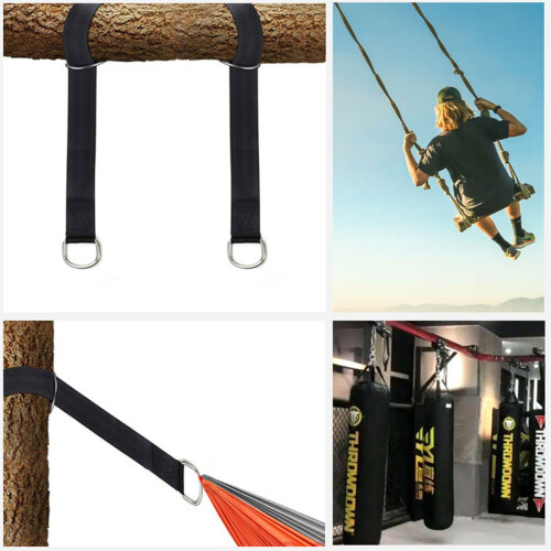 Adjustable Hammock Straps For Childrens Play Equipment Garden 1