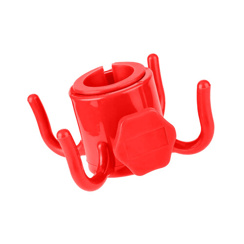 Crochet de parasol de plage, support suspendu, fermoirs de-Rouge