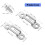 30pcs Concealed Connectors For Strong Load-Silver Direct access 4