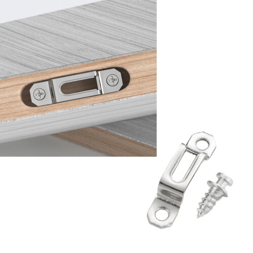 30pcs Concealed Connectors For Strong Load-Silver Direct access 2