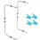 Easy Carry  Bed Sheet Raiser Blanket Lifter Frame for 1