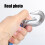 Weather Resistant FlexibleBlue Hammock Attachment Rope with Hook 3