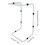 Easy Carry  Bed Sheet Raiser Blanket Lifter Frame for 4