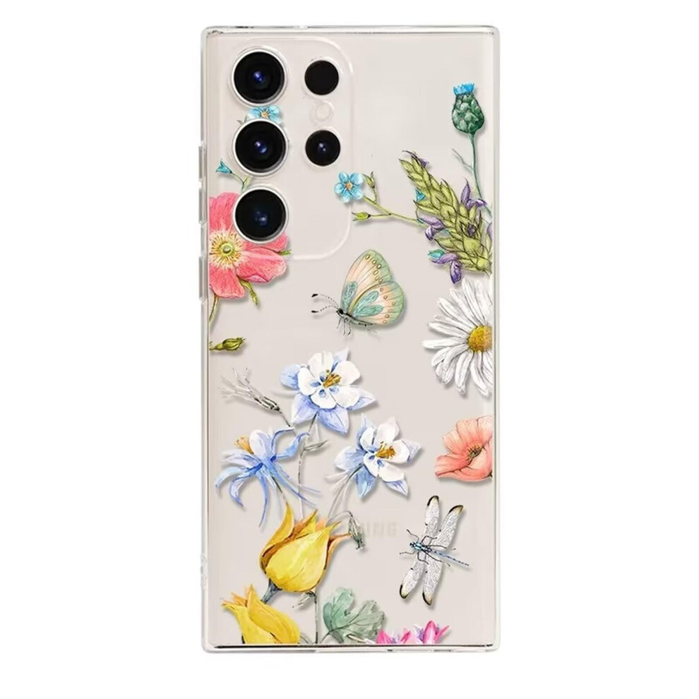 Miagon Kreativ Flower Case For Samsung Galaxy Note 20 Ultra, Butterfly Leaves Series 9412369361240