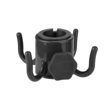 Beach Umbrella Hanging Hook,Plastic Hanging for Towels-Black
