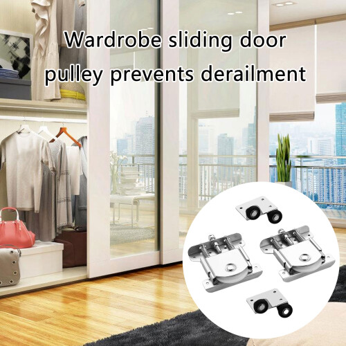 Replacement Sliding Wheels Window Door Roller Metal Smooth and 1