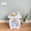 Minimalist Space Efficient Bedsides Table with Smooth Round Foot 2