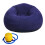 Space Saving Convertible Air Sofa Bed Foldable Design Soft-Blue 1
