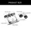 Replacement Sliding Wheels Window Door Roller Metal Smooth and 3
